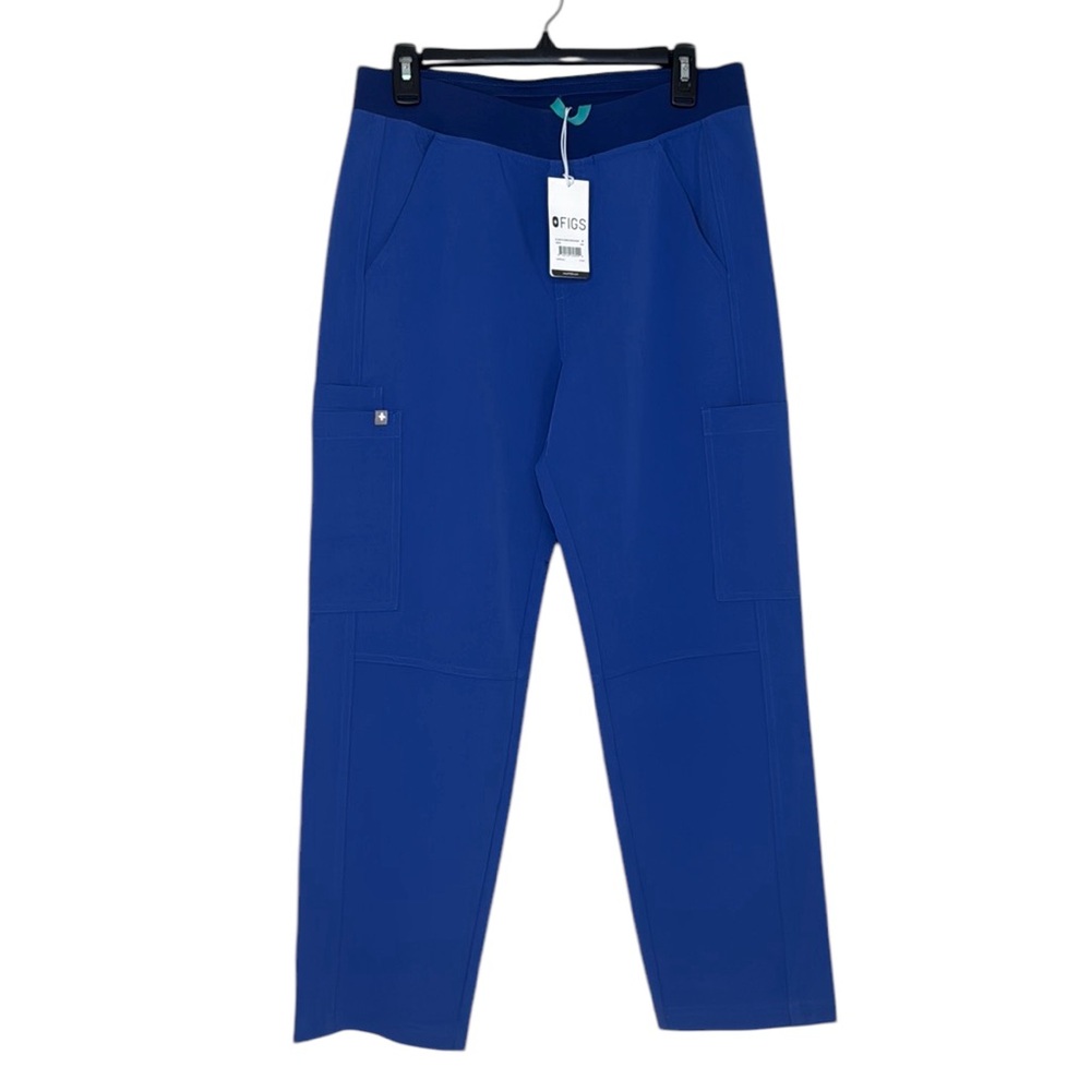 Figs Scrubs Axim 2.0 Cargo Pants Short M Blue M
